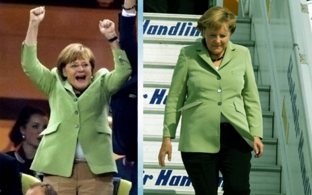 Η Μέρκελ δίνει την δική της απάντηση για το σακάκι