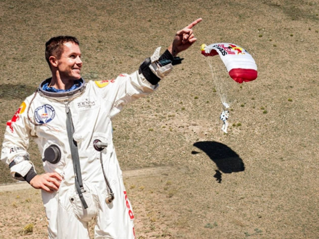 Φέλιξ Μπομγκάρτνερ: Υπερηχητική βουτιά από ύψος 39 χλμ.