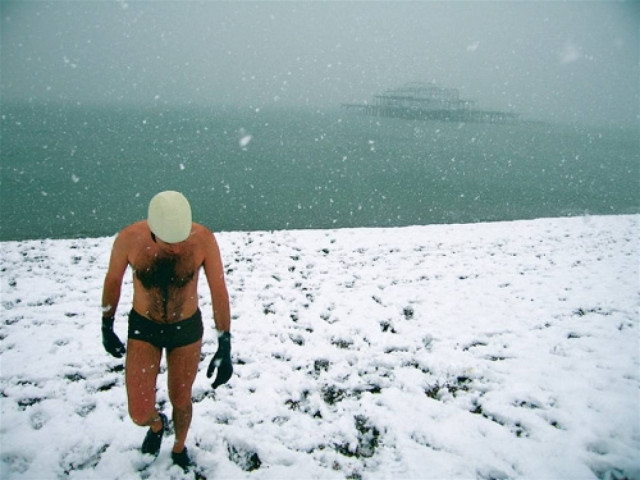 Ανέκδοτο: Τo χιόνι!