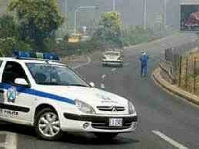 Τροχαίο με τρία φορτηγά στη Θεσσαλονίκη