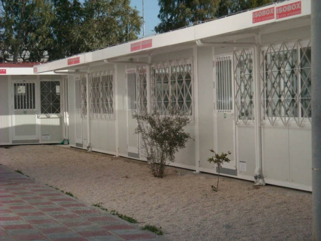 Ξάνθη: Μάθημα σε λυόμενα κάνουν οι μαθητές του Ειδικού Σχολείου