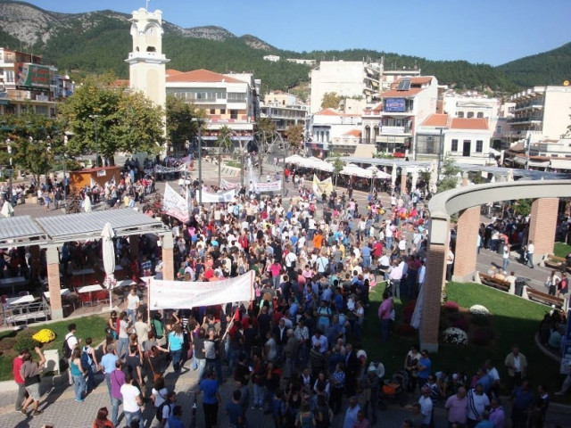 Βίντεο: «Νέκρωσε» η Ξάνθη από την απεργία