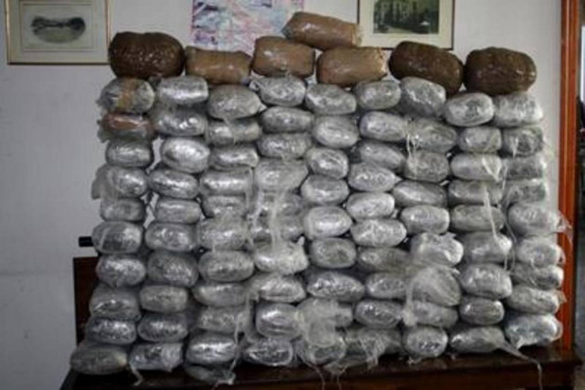 Κατέσχεσαν 166 κιλά κάνναβης στη Θεσπρωτία