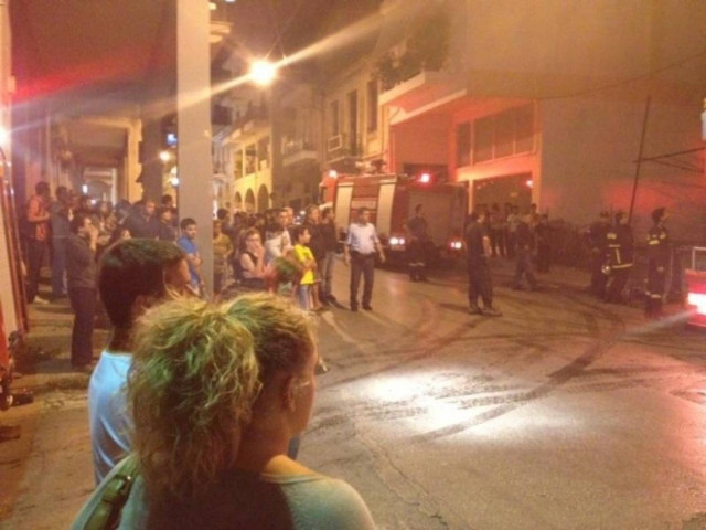 Πυρκαγιά σε κατάλυμα μεταναστών