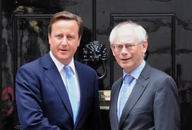 Συνάντηση Κάμερον-Ρομπάι για τον προϋπολογισμό της ΕΕ