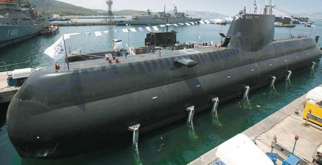 Στη Θεσσαλονίκη για τους εορτασμούς το υποβρύχιο Παπανικολής