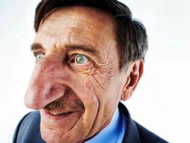 Η μακρύτερη μύτη σε άνθρωπο!