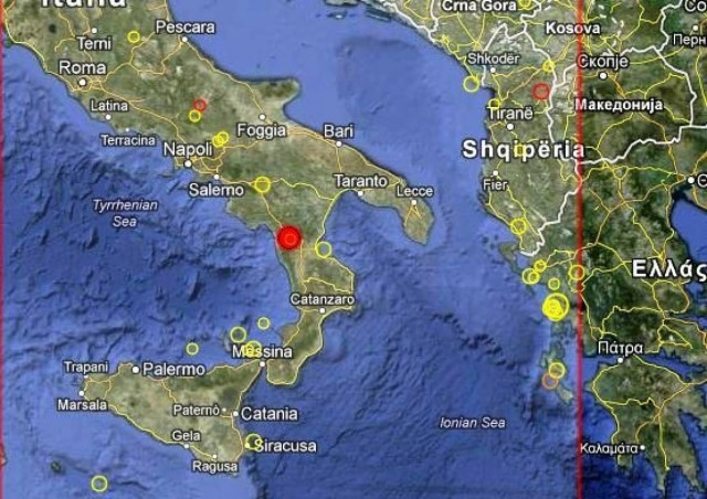 Σεισμός 5,2 Ρίχτερ στην Ιταλία