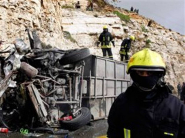 Τέσσερις Βέλγοι τουρίστες νεκροί από ανατροπή λεωφορείου