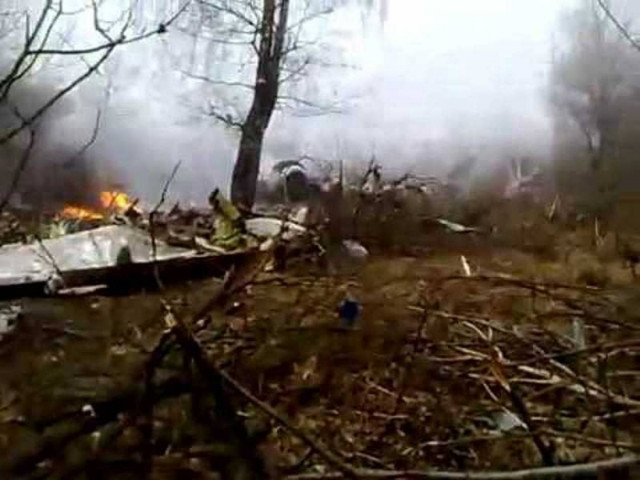 «Ίχνη εκρηκτικών» στο αεροσκάφος του προέδρου Κατσίνσκι