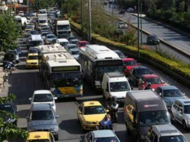 Χάος στους δρόμους της Αθήνας - Πού υπάρχει μποτιλιάρισμα