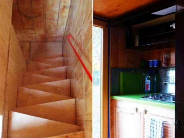 Απίθανο: Τριώροφο φορητό σπίτι 7 τ.μ. (pics)