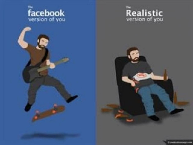 Facebook vs Πραγματική Ζωή!