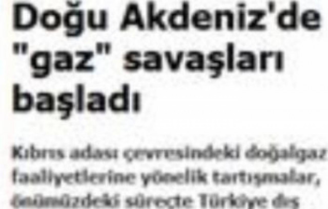 Τουρκία:«Στην Ανατολική Μεσόγειο ξεκίνησαν οι πόλεμοι του αερίου»
