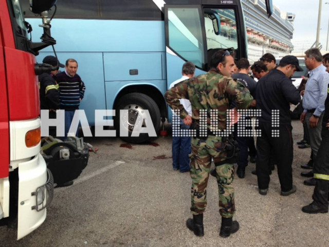 Σοκ στην Ηλεία: Χαροπαλεύει τουρίστας που παρασύρθηκε από λεωφορείο