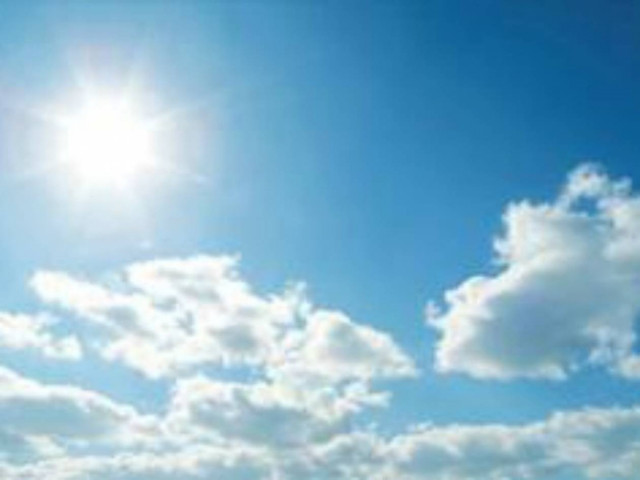 Ο καιρός σήμερα...