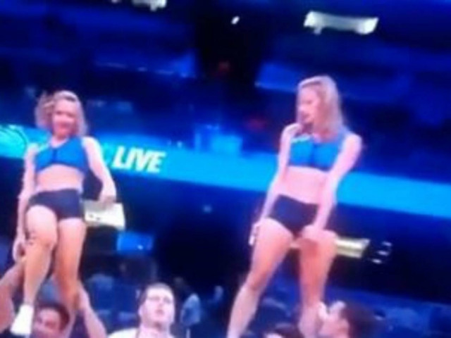 Βίντεο: Πάγωσε το γήπεδο - Σοβαρός τραυματισμός τσιρλίντερ