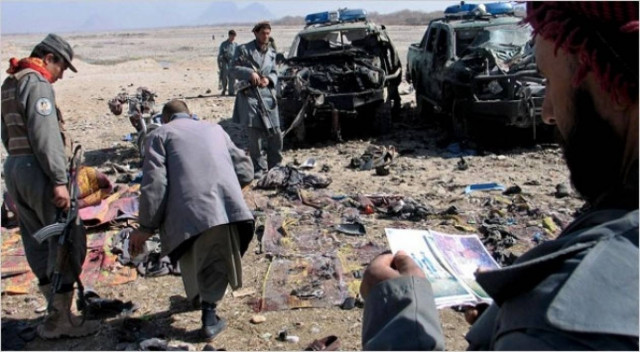 Η βόμβα έπληξε την πομπή που ακολουθούσε τη νύφη και το γαμπρό