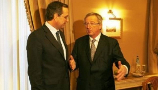 Συνάντηση Σαμαρά - Γιούνκερ για την εκταμίευση των δόσεων