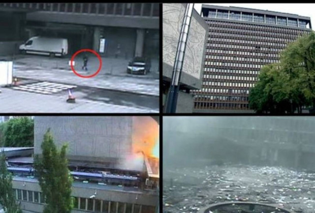 Βίντεο: Ο Μπρέιβικ λίγο πριν από την έκρηξη στο Όσλο