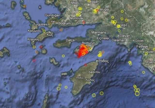 Σεισμός 3,6 Ρίχτερ στη Σύμη