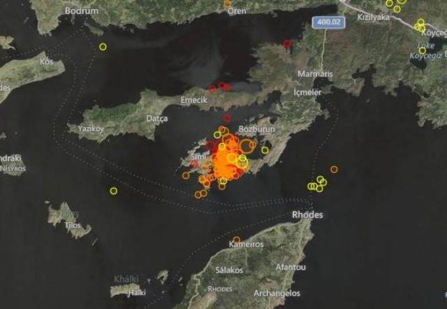 Σεισμός 3,4 Ρίχτερ στη Σύμη