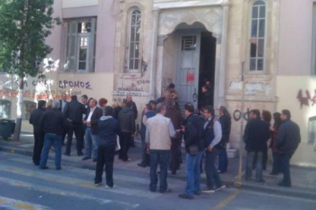 ΤΩΡΑ: Ένταση στα δικαστήρια Ηρακλείου