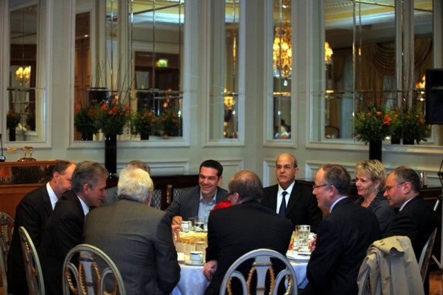 Πρόγευμα εργασίας για τον Α. Τσίπρα