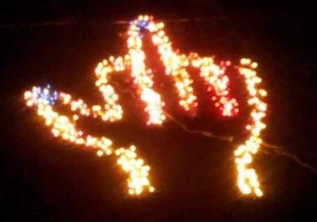 Χριστουγεννιάτικο πνεύμα: Δείτε πώς στόλισε το σπίτι της