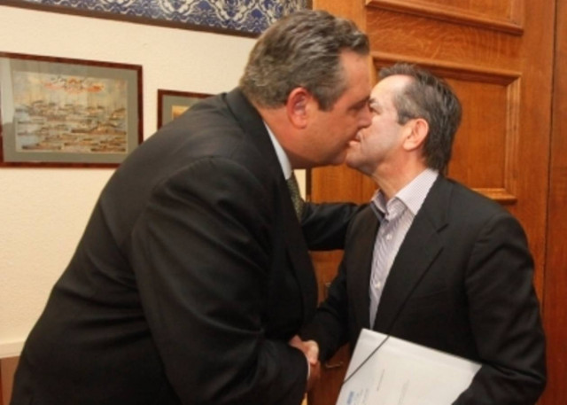 «Επίθεση φιλίας» Καμμένου σε Δημαρά και Νικολόπουλο στη Βουλή