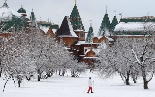 Στο έλεος του χιονιά η Μόσχα