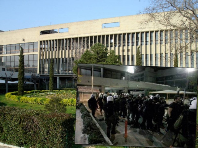 Έφοδος της αστυνομίας στο ΑΠΘ – 11 συλλήψεις (Βίντεο)
