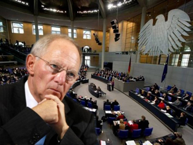 Σόιμπλε: Η χρεοκοπία της Ελλάδας θα οδηγούσε σε διάλυση της Ευρωζώνης