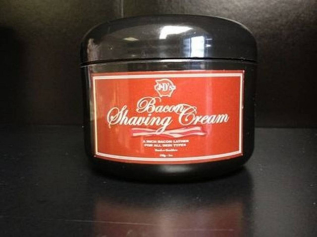 Κρέμα ξυρίσματος με άρωμα... μπέικον