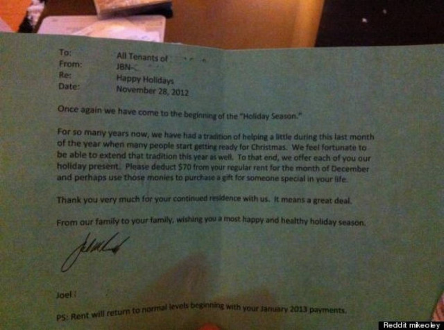 Χαμός στο Διαδίκτυο: Ο γενναιόδωρος σπιτονοικοκύρης που συγκινεί