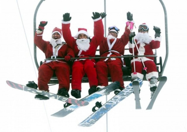 Άγιοι Βασίληδες σε... σλάλομ