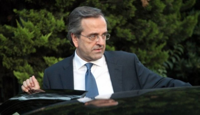 Συνάντηση Σαμαρά με τον πρόεδρο του ΔΗ.ΣΥ.