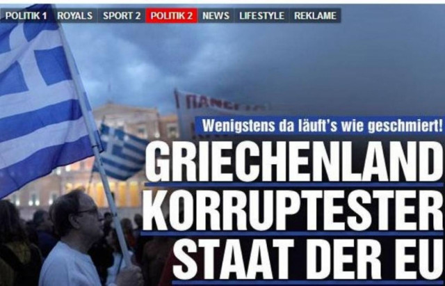 Η Bild λέει την Ελλάδα Τζιμπουτί!