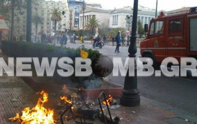 Επεισόδια στην Αθήνα: 19 προσαγωγές και τρεις συλλήψεις