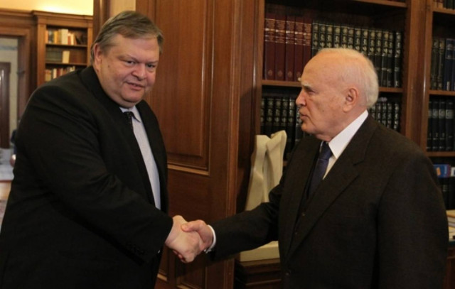 Συνάντηση Παπούλια - Βενιζέλου