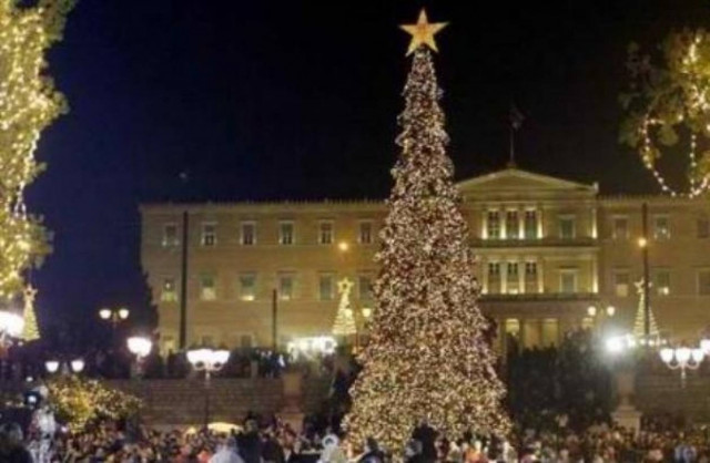 Το σύνθημα για τη φωταγώγηση του Συντάγματος έδωσε ο Καμίνης