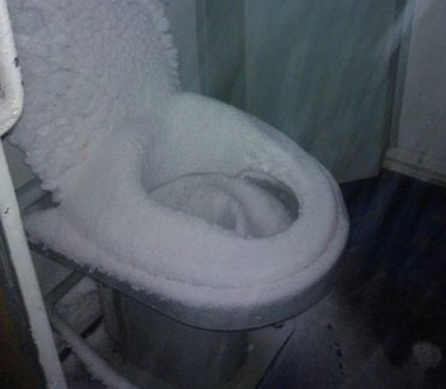 Απίστευτο: Πήγε στην τουαλέτα και δείτε τι αντίκρυσε!