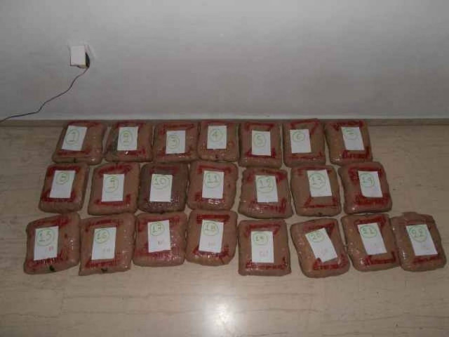 Μετέφερε στο όχημά του 22 πακέτα με ινδική κάνναβη