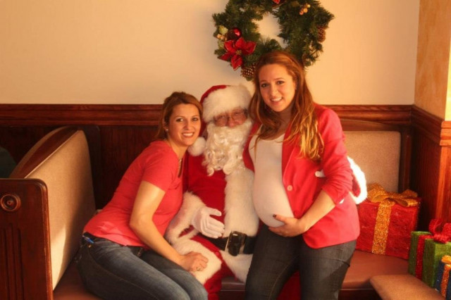 Οι τελευταίες φωτογραφίες της Καλομοίρας πριν γεννήσει