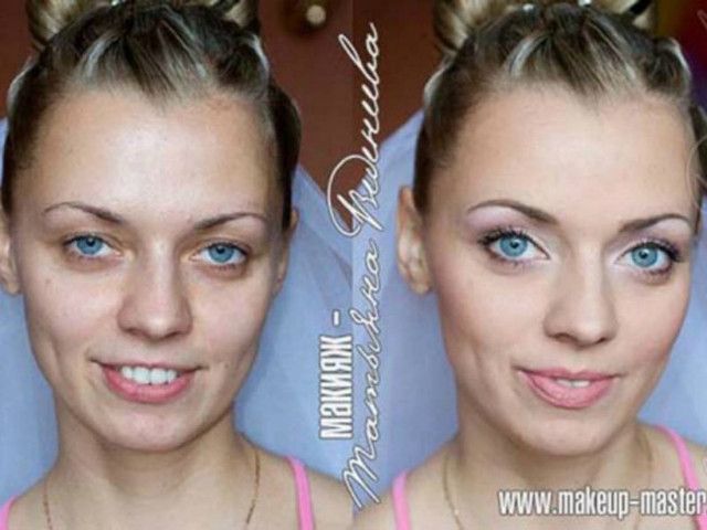 Γυναίκες πριν και μετά το μακιγιάζ (pics)