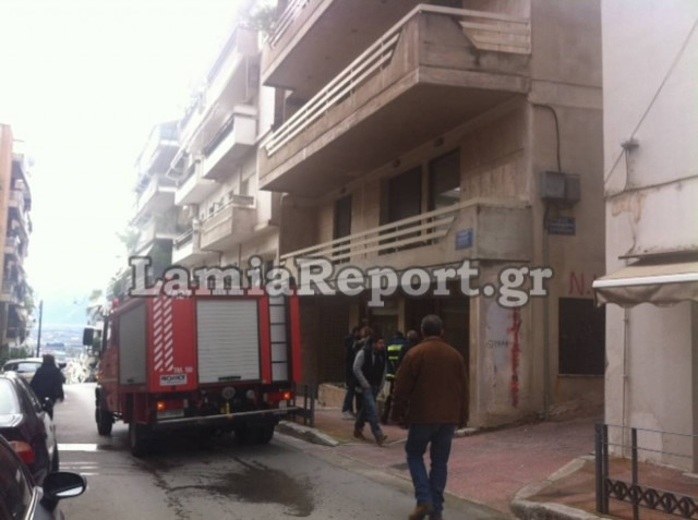 Έκρηξη σε λέβητα στο κέντρο της Λαμίας (pics)