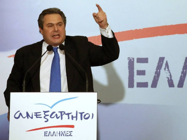 Ατρόμητος και πατριώτης ο Καμμένος