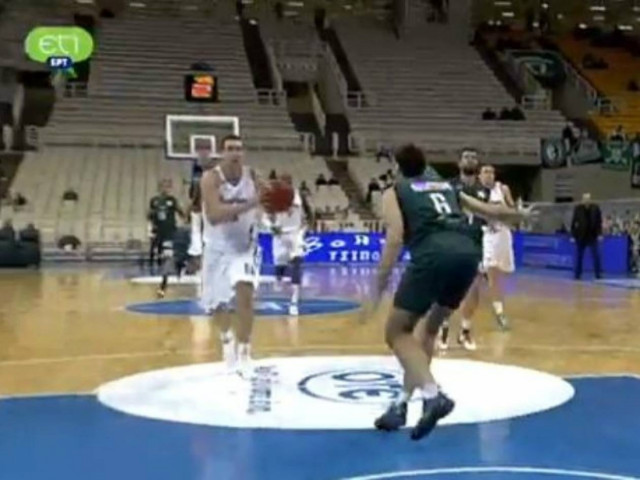 Βίντεο: Το απίστευτο καλάθι του Διαμαντίδη εναντίον του ΚΑΟΔ