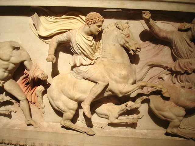 Τουρκία: Δώρο στα Σκόπια αντίγραφο σαρκοφάγου του Αλεξάνδρου