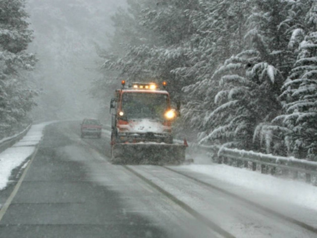 Έρχονται χιόνια το σαββατοκύριακο